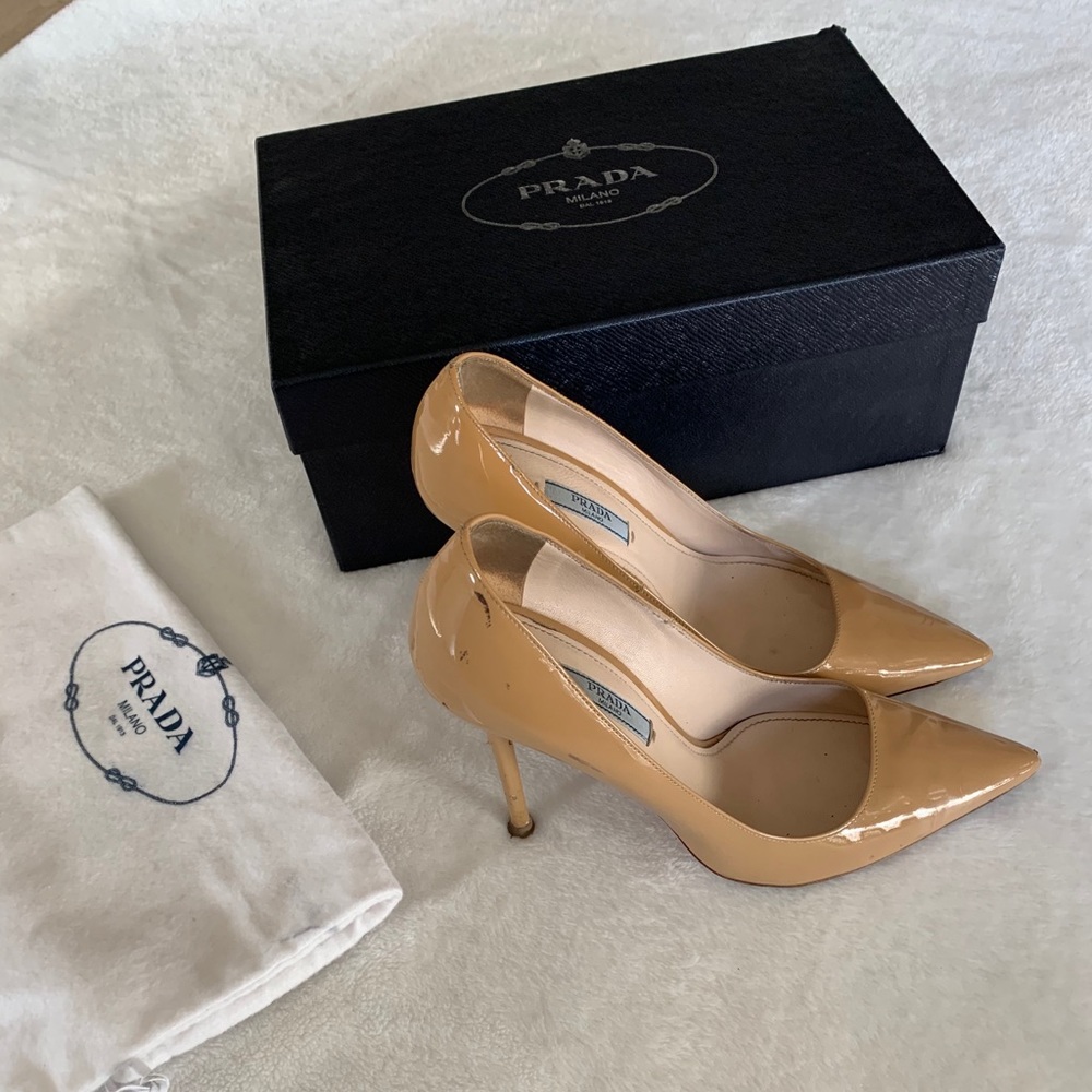 Prada Classic Nude Pump